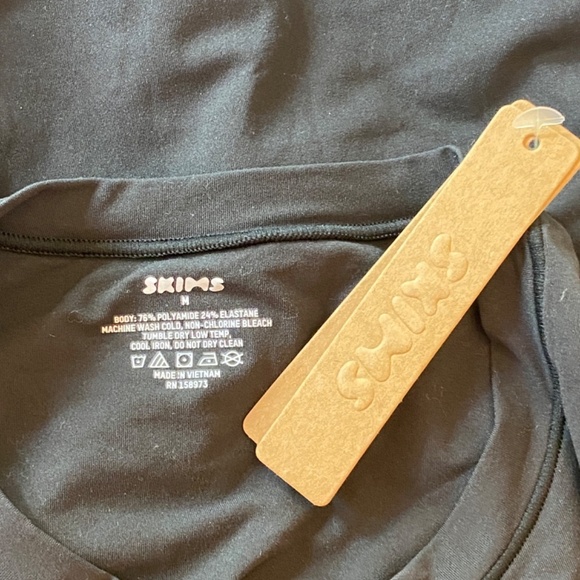 SKIMS Black Maxi Dress - Picture 7 of 9